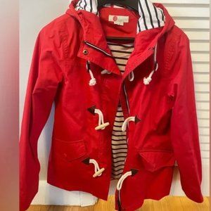 Boden Whitby Waterproof Jacket with toggle closures US size 4